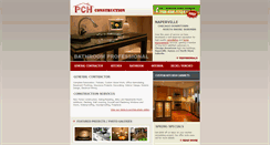Desktop Screenshot of pchconstruction.com